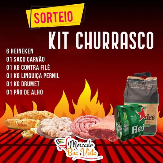 SORTEIO 1 KIT CHURRASCO 🔥😋